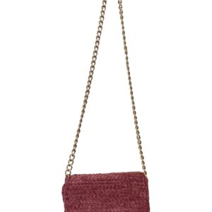 Bernadette Velour Elegance crochet bag dusty pink